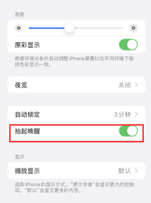 浪卡子苹果授权维修站分享iPhone轻点无法唤醒怎么办