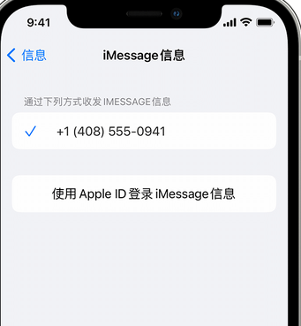 浪卡子apple维修iPhone上无法正常发送iMessage信息 