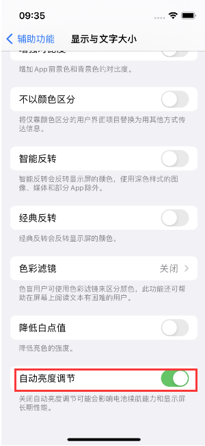 浪卡子苹果15维修店分享iPhone 15 Pro系列屏幕亮度 